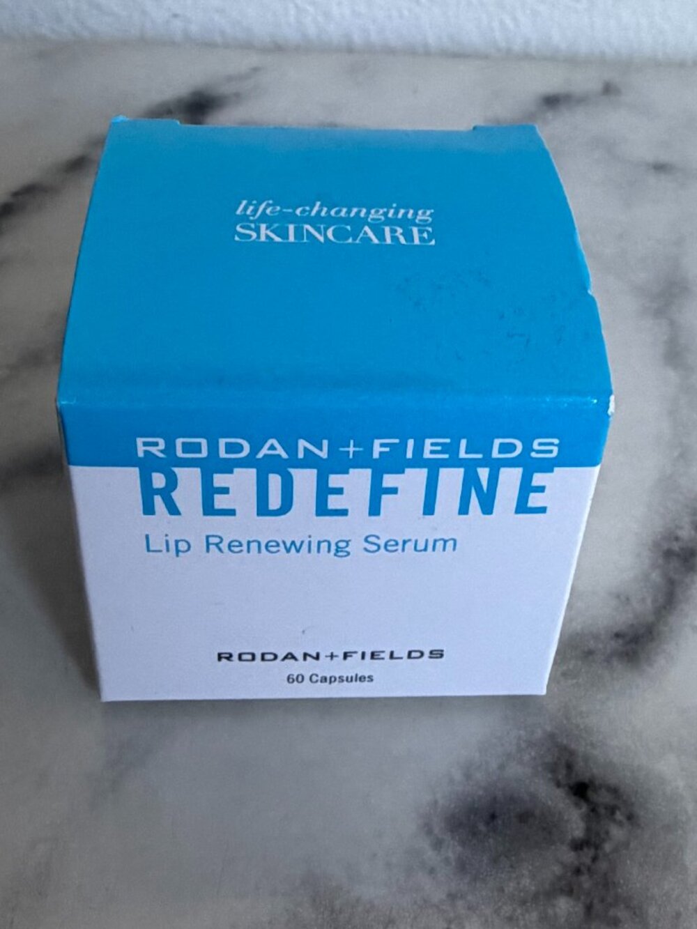 NEW IN BOX Rodan + Fields Redefine Lip Renewing Serum 60 Capsules SEALED